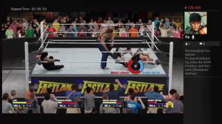 wwe 2k17 Double title match