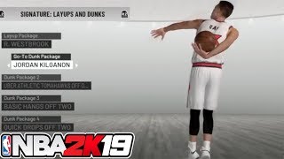 Every New Dunk Animation & Dribble Move Animation In NBA 2K19