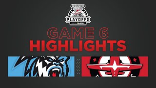 WHL Playoffs Highlights: ICE (8) at Warriors (2) - April 24, 2023