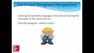 Chapt 3: Assembly Language, Part 1/3 (Smruti Sarangi)