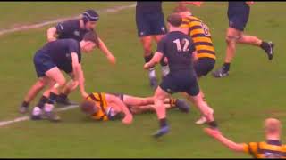 Alex Place Try - RBAI v Campbell College - 2023 Ulster Schools' Rugby Cup Final