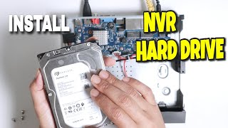 Amcrest NVR How to install Hard Drive (Quick Video)