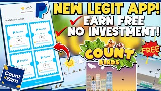 NEW LEGIT EARNING APP 2025 | How to make Money Online upto P500(10$) - Count and Earn app