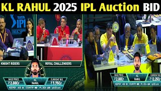 KL RAHUL IPL Auction 2025 full highlights | KL Rahul IPL Auction 2025 bidding | ipl nilami 2025  |