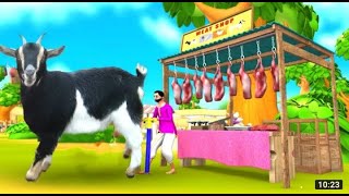 ராட்சத ஆடு பேராசை மட்டன் வர்த்தகர்#GiantGoatGreedyMuttonSeller#AnimatedTamilMoralStories#