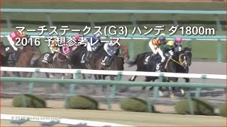 マーチステークス(Ｇ3) ハンデ ダ1800m 2016 予想参考レース