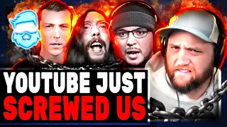 Youtube Just SCREWED Tim Pool, The Daily Wire, Mark Dice, TheQuartering \u0026 Ben Shaprio