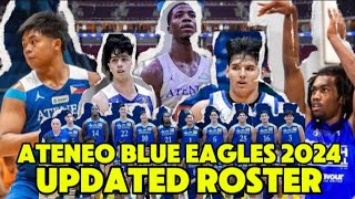 ATENEO BLUE EAGLES NEW LOOK LINE UP I UPDATED ROSTER FOR UAAP SEASON 87