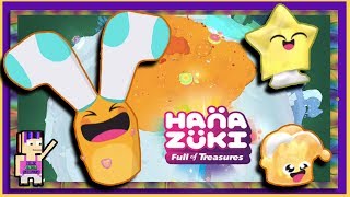 I put socks on his head!! HanaZuki App | Blind Bag Treasures Scan | Bins Game Center