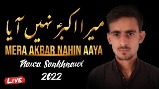 MERA AKBAR NAHIN AAYA | Nawa Sankhnawi 2022 | #noha