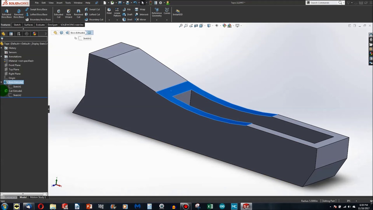 6. How To Extrude In SolidWorks |JOKO ENGINEERING| - YouTube