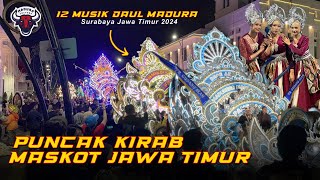 DAUL MADURA BIKIN HEBOH WARGA SURABAYA‼️KIRAB MASKOT JAWA TIMUR🔥#musiktadisionalmadura #daul #musik