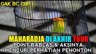 Penutupan Tour Maharadja Bablas point dan aksinya mencuri perhatian penonton