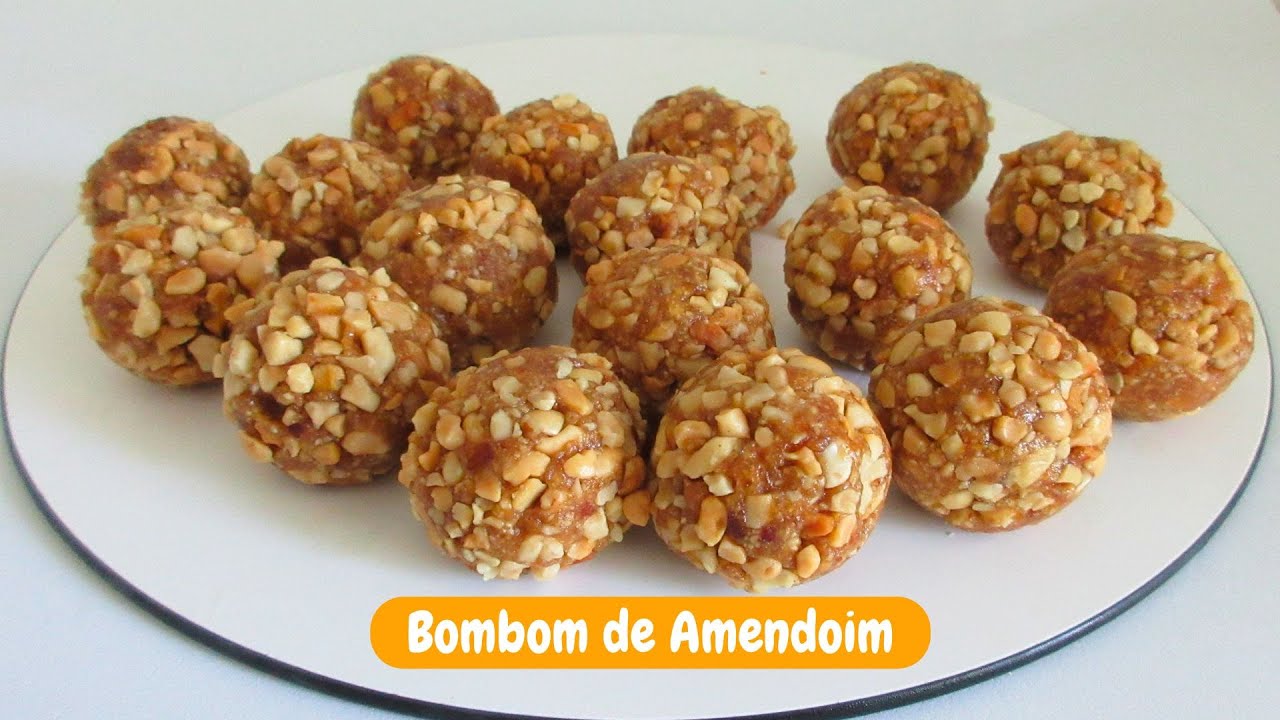 Bombom De Amendoim Com Apenas 3 Ingredientes | Sem Açúcar | Receitas Da ...