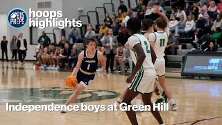 TSSAA boys basketball highlights: Independence 57, Green Hill 54