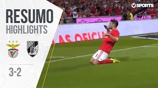 Highlights | Resumo: Benfica 3-2 V. Guimarães (Liga 18/19 #1)