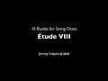 15 Études for string octet no. 1 8 jimmy lopez