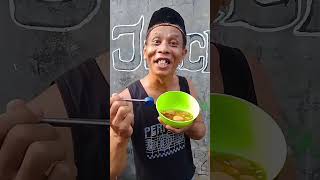 Solusi makan bakso gak ada sendok nya #shorts