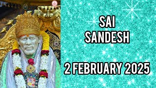 SAI SANDESH || 2 FEBRUARY 2025