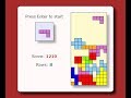 Advance TETRI game in HTML 5 and JAVAscript with source code