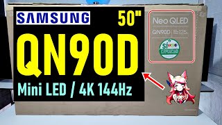 SAMSUNG QN90D MINI LED FULL REVIEW / 4K 144Hz / 50 INCH SMART TV