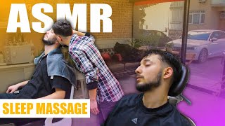 SLEEP MASSAGE ASMR | Everyone Get Sleepy With Asmr Barber Massage