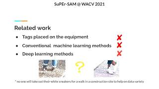 SuPEr-SAM - WACV 2021