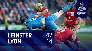 Leinster v Lyon (42-14) | Heineken Champions Cup highlights