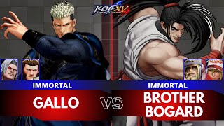 KOF XV🌟 GALLO (Maxima/O.Rugal/Goenitz) vs BROTHER BOGARD (Haohmaru/Terry/Antonov)🌟Ranked Match 12/24