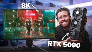 RTX 5090 VS GIOCHI IN 8K, FORSE HO ESAGERATO 😂