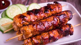 চুলায় তৈরি সহজ বারবিকিউ চিকেন কাবাব | BBQ Chicken Kebab | চিকেন শিক কাবাব রেসিপি | Easy Kathi Kabab