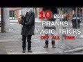 TOP 10 PRANKS & Magic tricks OF ALL TIME - Julien Magic