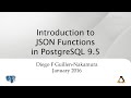 Introduction to JSON Functions in PostgreSQL 9.5