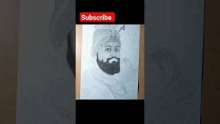 Guru Gobind Singh Ji drawing tutorial|Guru Gobind Singh Ji drawing#shorts#viral#gurugobindsinghji