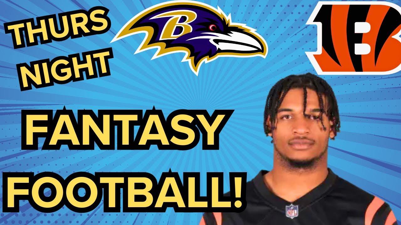 Thursday Night Fantasy Football Preview! | Week 11 Fantasy Football ...