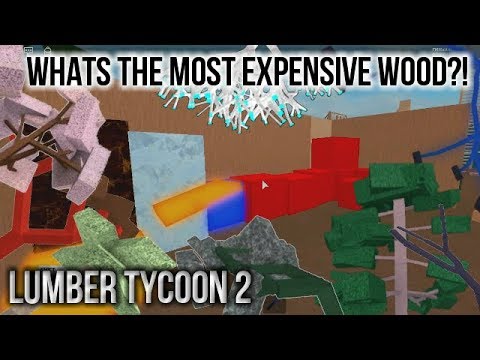 Whats The Most Expensive Wood In Lumber Tycoon 2?! - YouTube