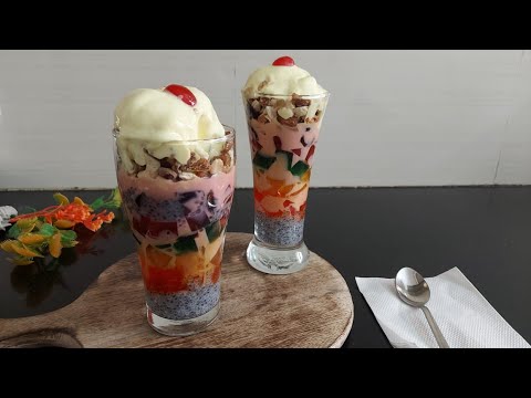 Dry Fruit Falooda | Delicious Dry Fruit Falooda At Home | Falooda ...