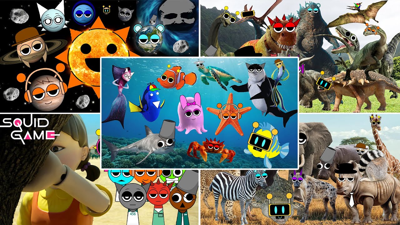 All Sprunki Compilation Youtube