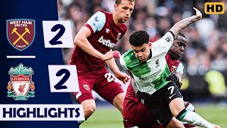 Westham vs Liverpool (2-2) All Goals Extended Highlights | Premier League 2023/24