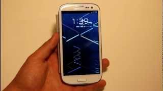 Transparent Status Bar Theme on Sprint Galaxy S3!