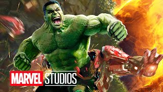 Avengers Infinity War Hulk Hulkbuster Scene and Captain America