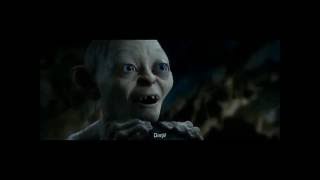 Bilbo Meets Gollum: Egg Riddle Funny