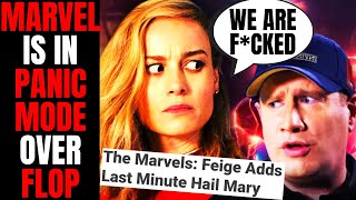 Kevin Feige Makes LAST SECOND Change To The Marvels To SAVE Box Office | Post Credit Cameo Is WILD