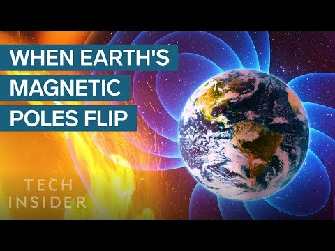 What causes the Earth’s magnetic field to flip?