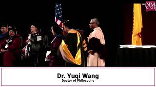 Dr. Yuqi Wang StageClip graduation video