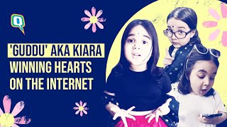 4-Yr-Old Kiara ‘Guddu’ is Taking Over Instagram With Her Desi Content | The Quint