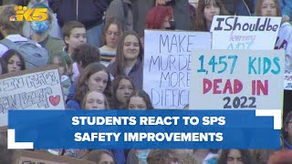 Students react to safety improvements at Seattle Public Schools