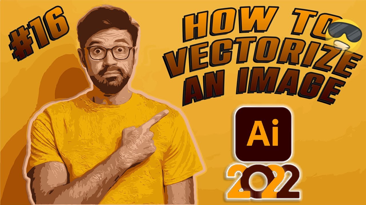 How To Vectorize An Image Adobe Illustrator For Beginners 16 Youtube