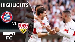 STATEMENT WIN 👏 Stuttgart vs. Bayern Munich | Bundesliga Highlights | ESPN FC