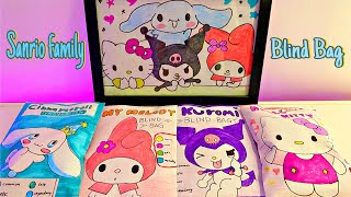 Sanrio Blind Bags Compilation 🛍️😍ASMR paper Squishy| kuromi | Cinnamoroll | Hello Kitty